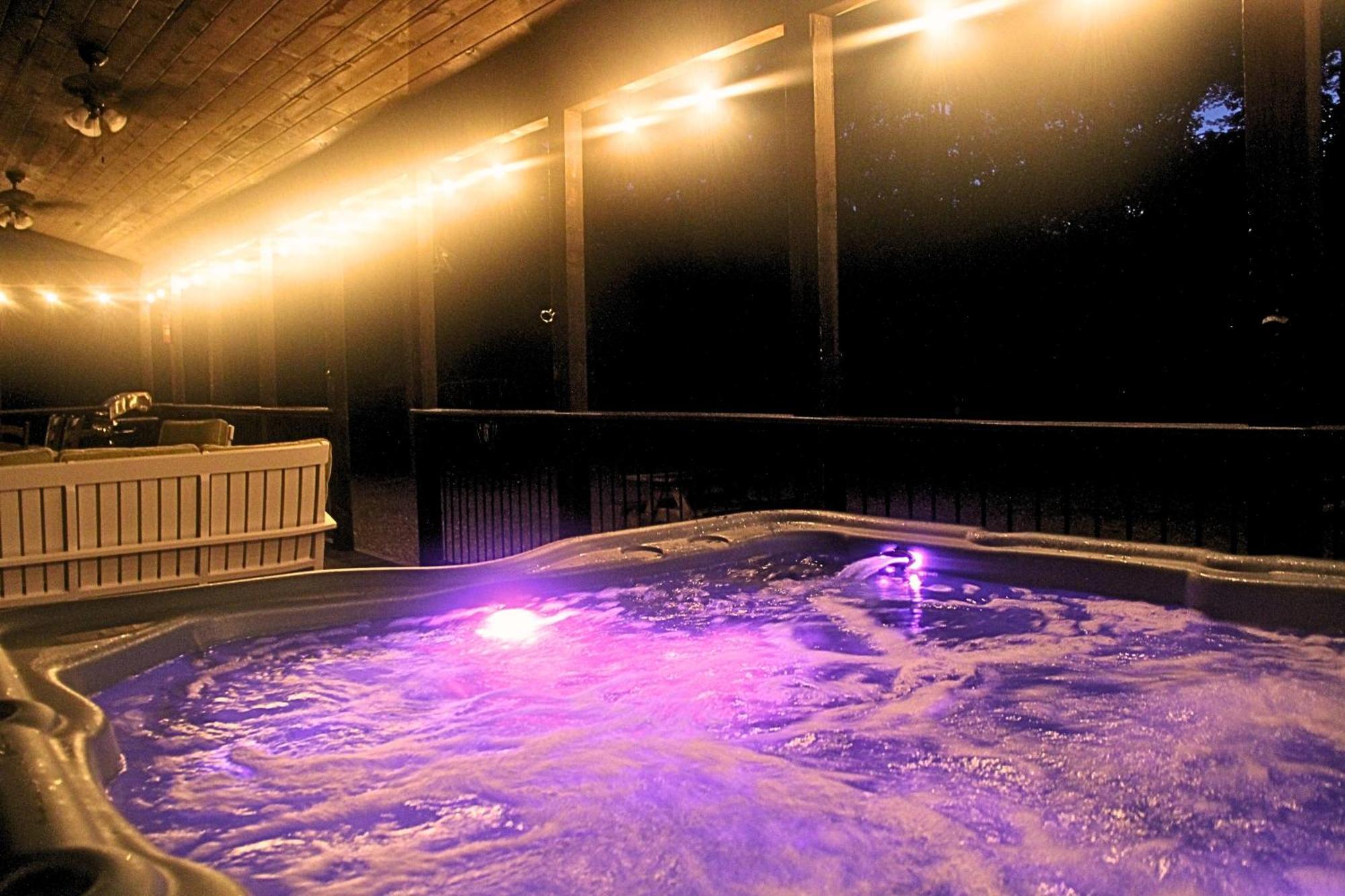 4Br/3Bth Family Cabin With A Hot Tub, Sleeps 14 Брокен-Боу Екстер'єр фото