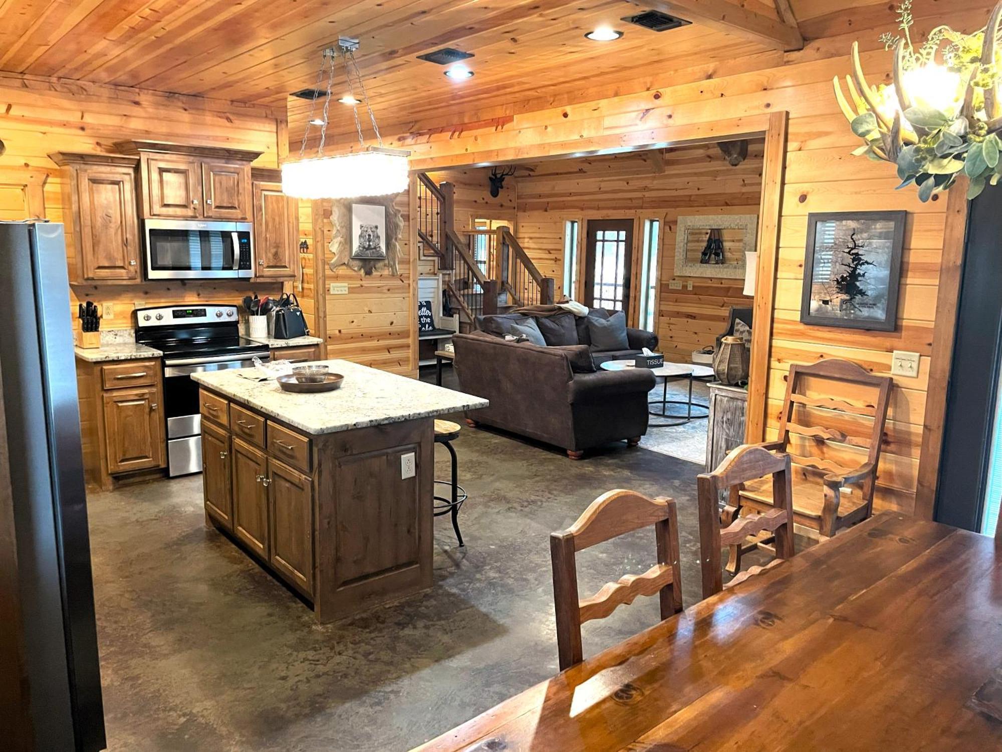 4Br/3Bth Family Cabin With A Hot Tub, Sleeps 14 Брокен-Боу Екстер'єр фото